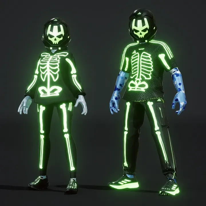 adidas Neon Ghost Set