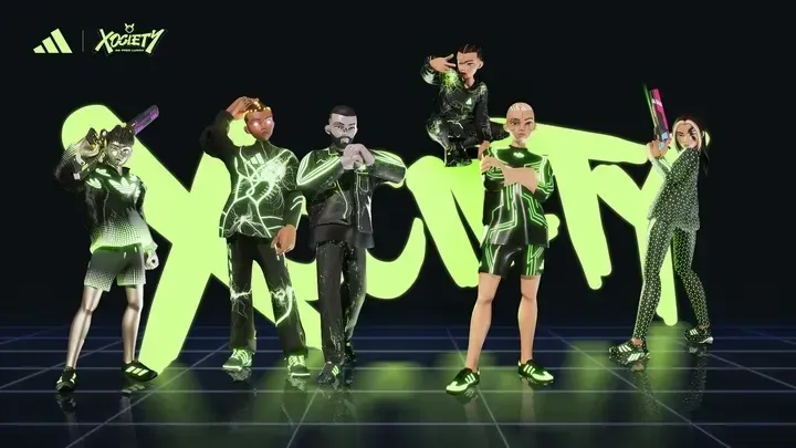 XOCIETYアディダス