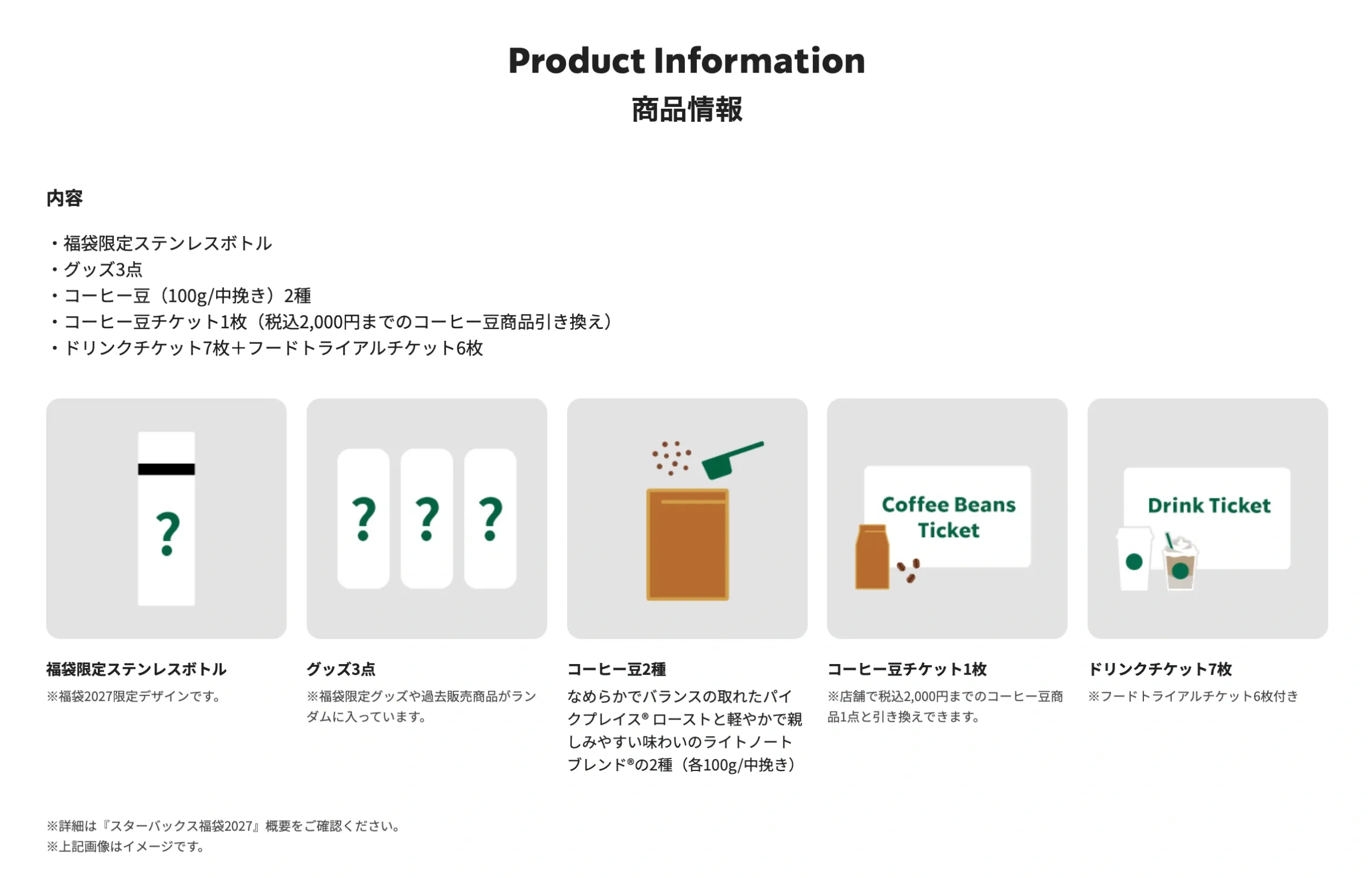 商品情報