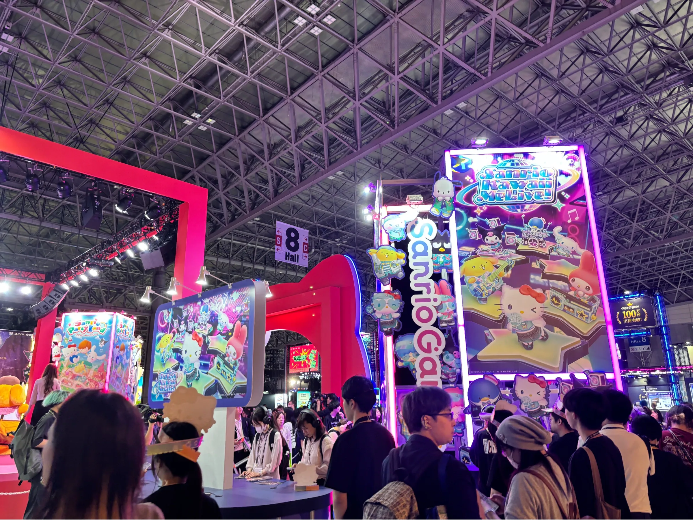 SanrioGamesブース